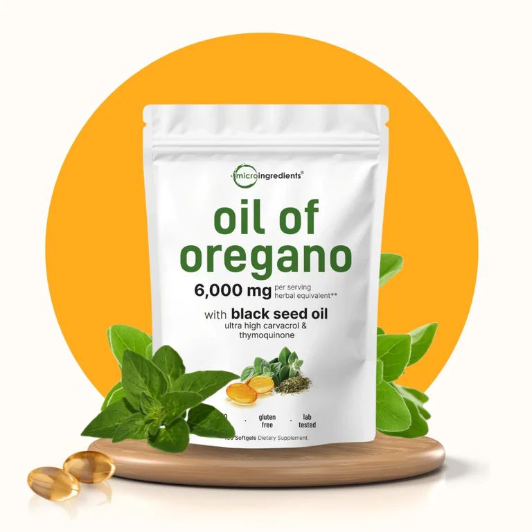 Aceite de Oregano y Semilla Negra - IntestiClean Natural (90 capsulas)