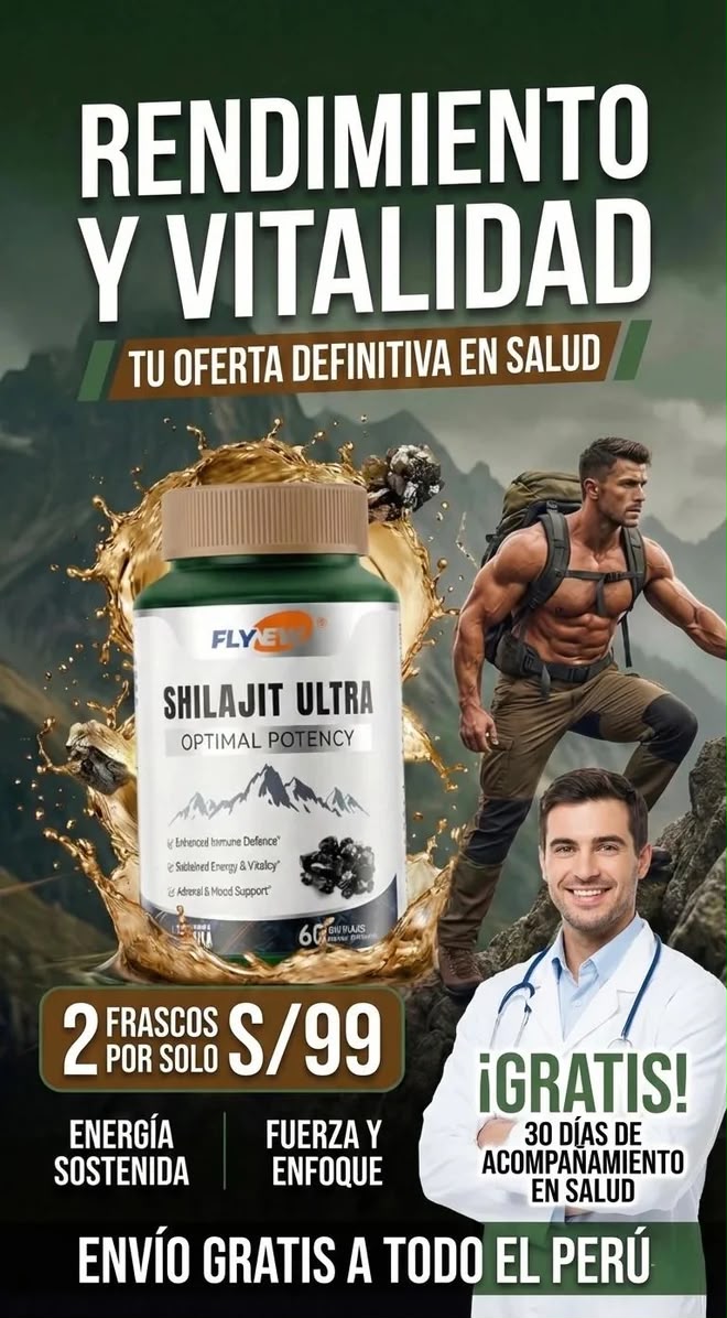SHILAJIT ULTRA 60CP ORIGINAL®